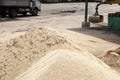 Sand pit Royalty Free Stock Photo