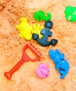 Sand and play equipment