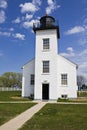 Sand Point Lighthouse - Royalty Free Stock Photo