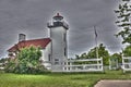 Sand Point Lighthouse Royalty Free Stock Photo