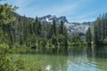 Sand Pond and the Sierra Buttes Royalty Free Stock Photo