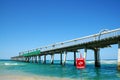 Sand Pumping Jetty Royalty Free Stock Photo