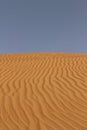 Sand Rippled by the Winds in Oman