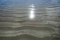 Sand ripples Royalty Free Stock Photo