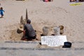 Sand Sculptor Royalty Free Stock Photo