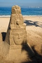 Sand sculpture contest at Puerto Vallarta , Mexico