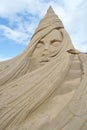 Sand Sculpture Festival in Lappeenranta Royalty Free Stock Photo