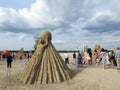 Sand sculpture festival, Latvia Royalty Free Stock Photo