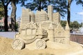 Sand Sculpture of The Hague city