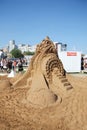 Sand sculpture Ideas of Albert Einstein