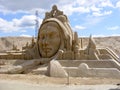 Sand sculpture.