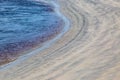 Sand and Sea Royalty Free Stock Photo