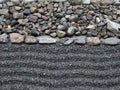 Sand and stone Royalty Free Stock Photo