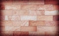 Sand stone wall texture and ackground of decorate, brown color Royalty Free Stock Photo