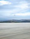 Sand storm at Dooey beach by Lettermacaward in County Donegal - Ireland Royalty Free Stock Photo
