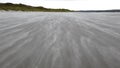 Sand storm at Dooey beach by Lettermacaward in County Donegal - Ireland