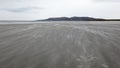 Sand storm at Dooey beach by Lettermacaward in County Donegal - Ireland