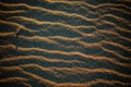 Sand and sunrise with interesting textures and patterns Royalty Free Stock Photo