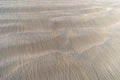 Sand Texture Background, Sandy Beach Pattern, Beige Ocean Dune Wallpaper, Wet Beach Royalty Free Stock Photo