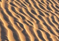 Sand texture on the beach, Essaouira, Morocco Royalty Free Stock Photo