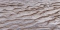 Sand texture in a beach