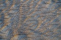 Sand texture in a beach