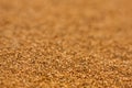 Sand grains texture gradually blurred depth of field example