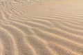 Sand texture, pattern and background.Sand ripple.Beautiful nature background Royalty Free Stock Photo