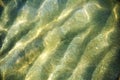 Sand texture in sea Royalty Free Stock Photo