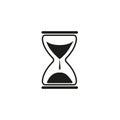 Sand time clock icon Royalty Free Stock Photo