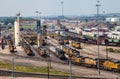 Sand Tower in Railyard Royalty Free Stock Photo