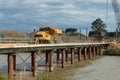 Sand Transport Bridge Royalty Free Stock Photo