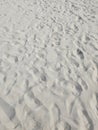 Sand troubled by a thousand feet