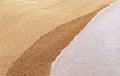 Sand and water