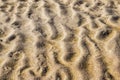 Sand and water