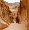 White Canyon Sinai Peninsula, Egypt Royalty Free Stock Photo