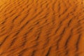 Sand wind wave pattern in the desert