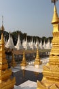 Sanda Muni pagoda Mandalay, Myanmar Royalty Free Stock Photo