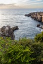 Sandanbeki Rock Cliff on Pacific coast in Shirahama Town in Wakayama prefecture Japan