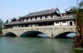 Sandaoyan, China: Yanqiao Bridge Royalty Free Stock Photo