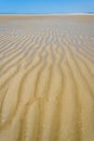 Sandbank at low tide Royalty Free Stock Photo