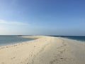 Sandbank outside Zanzibar town, Zanzibar,