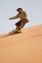 Sandboarding Royalty Free Stock Photo