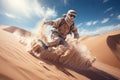 Sandboarding extreme outdoor sport