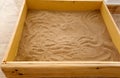 Sandbox made homemade