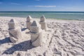 Sandcastle on Gulf Island National Seashore, Pensacola Beach, Florida