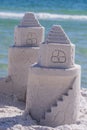 Sandcastle on Gulf Island National Seashore, Pensacola Beach, Florida