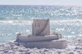 Sandcastle on Gulf Island National Seashore, Pensacola Beach, Florida