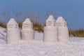 Sandcastle on Gulf Island National Seashore, Pensacola Beach, Florida