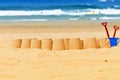 Sandcastles Royalty Free Stock Photo